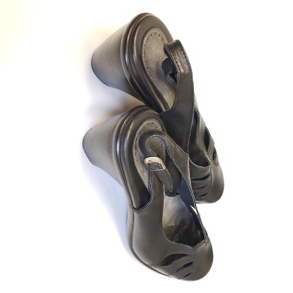 New Black Dansko slingback pumps - size 8.5 /38 - Picture 2 of 4